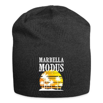 Marbella Modus - Jersey-Beanie - Anthrazit - Vorne