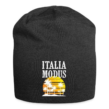 Italia Modus - Jersey-Beanie - Anthrazit - Vorne