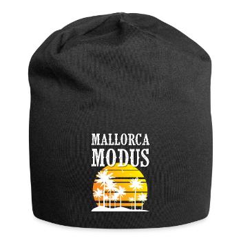 Mallorca Modus - Jersey-Beanie - Schwarz - Vorne