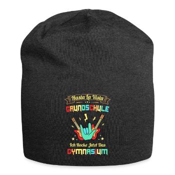 5. Klasse Gymnasium Hasta La Vista Grundschule - Jersey-Beanie - Anthrazit - Vorne