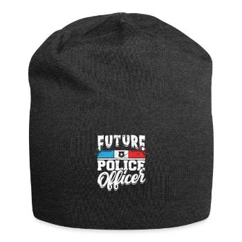 Futur policier Ma carrière - Correctionnel - Bonnet en jersey - charbon - Devant