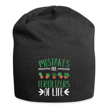 Pot Head Planter Pflanzenliebhaber Gartenarbeit Le - Jersey-Beanie - Schwarz - Vorne