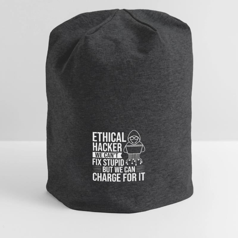 Ethical Hacker Security Computer Hacking Jersey Beanie