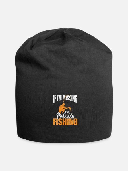 Angler - Jersey-Beanie - Schwarz
