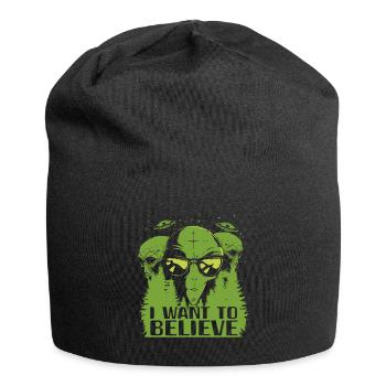 Alien Galaxy Ufo Vaisseau spatial extraterrestre - Bonnet en jersey - noir - Devant