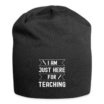 Teacher School Teacher Gift Class Primary School - Jersey Beanie - black - Front