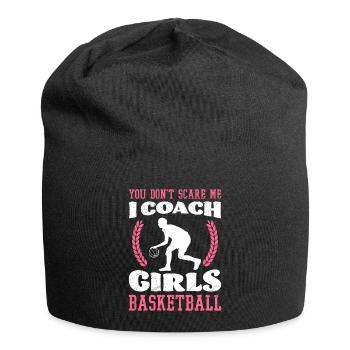 Basket-ball Girl Coach Basketball féminin - Bonnet en jersey - noir - Devant