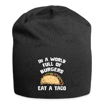 Taco Tshirt Tuesday Mexiko Cinco De Mayo - Jersey-Beanie - Schwarz - Vorne