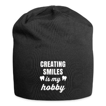 Dentiste Cadeau Dentiste Dentiste Dentaire Dents - Bonnet en jersey - noir - Devant