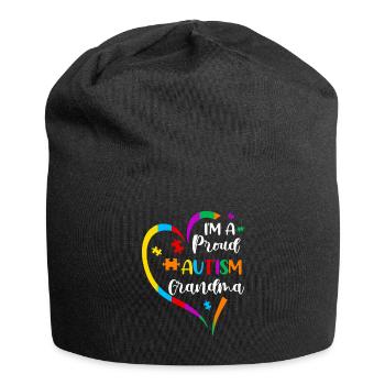 Autism - Jersey Beanie - black - Front