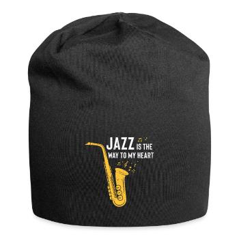 Jazz Tshirt - Jersey-Beanie - Schwarz - Vorne