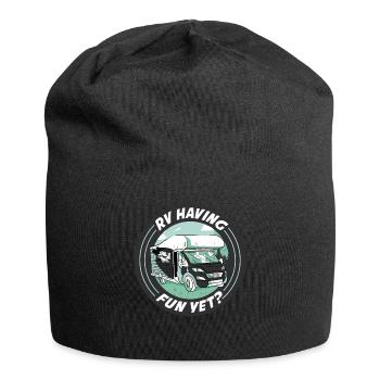 VR S’amusant tout en cadeau de camping-car - Bonnet en jersey - noir - Devant