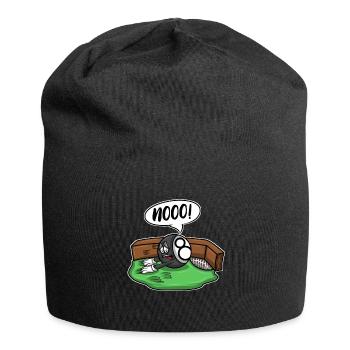 Billardspieler Scratch Schwarz Billard 8 - Jersey-Beanie - Schwarz - Vorne