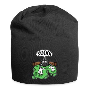 Billardspieler Scratch Schwarz Billard 8 - Jersey-Beanie - Schwarz - Vorne