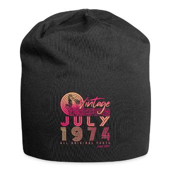 1974 En juillet Alles Original - Bonnet en jersey - noir - Devant
