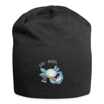 Drôle de cadeau Axe-olotl - Bonnet en jersey - noir - Devant