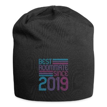 Best roommate since 2019 love your roomates - Jersey Beanie - black - Front