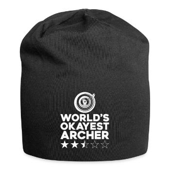 Archery Bow Archer Target World's - Bonnet en jersey - noir - Devant