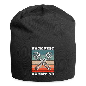 Handwerker Nach Fest Kommt Ab KFZ Mechaniker - Jersey-Beanie - Schwarz - Vorne
