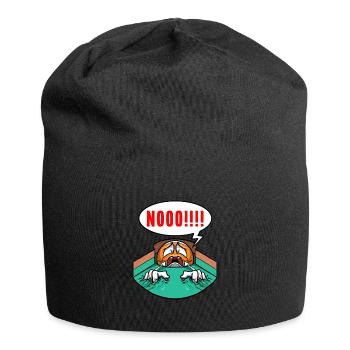 Billardspieler Scratch Billard - Jersey-Beanie - Schwarz - Vorne