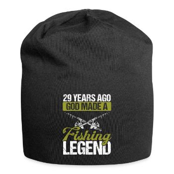 29 Year Old Fishing Legend Rod 29 Fisherman - Jersey Beanie - black - Front