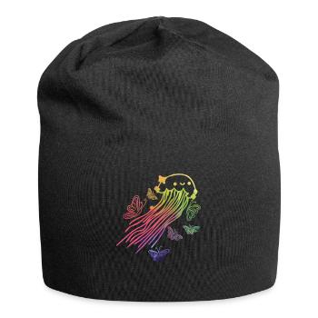 Jellyfish Butterflies Jellyfish Lover Jellyfish - Jersey Beanie - black - Front