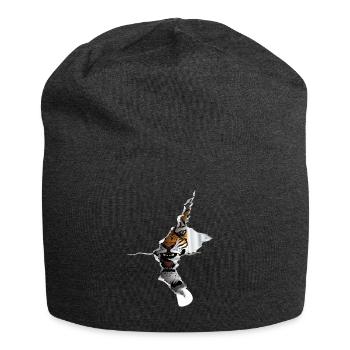 Tiger Roar Big Cat - Bonnet en jersey - charbon - Devant