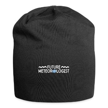 Météorologue Météo Climat Prévisions Météo - Bonnet en jersey - noir - Devant