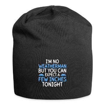 Meteorologist Weather Climate Weather Forecast - Jersey Beanie - black - Front