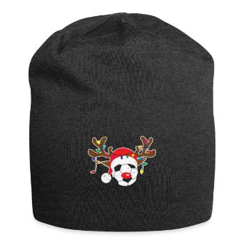 Rennes Soccer Ball Sport Père Noël Rennes - Bonnet en jersey - charbon - Devant