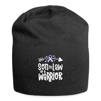 Schwiegersohn eines Kriegers - Jersey-Beanie - Schwarz - Vorne