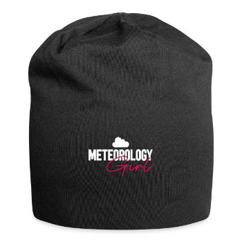 Météorologue Météo Climat Prévisions Météo - Bonnet en jersey - noir - Devant