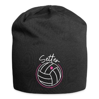 Volleyball Player Team Setter - Jersey Beanie - black - Front