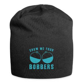 Show Me Your Bobbers - Jersey-Beanie - Schwarz - Vorne