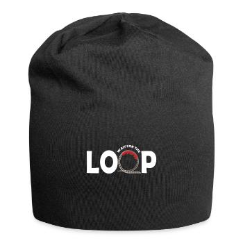 Wait For The Loop Achterbahn Kirmes - Jersey-Beanie - Schwarz - Vorne
