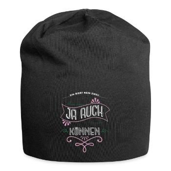 lustige tshirts alkohol bday weizen - Jersey-Beanie - Schwarz - Vorne