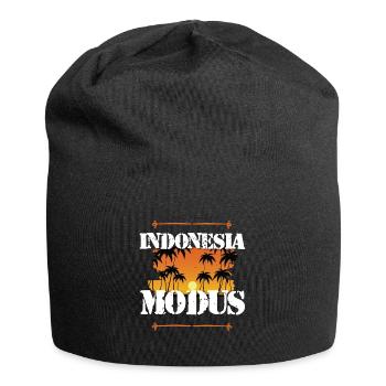 Indonesia Modus - Jersey-Beanie - Schwarz - Vorne