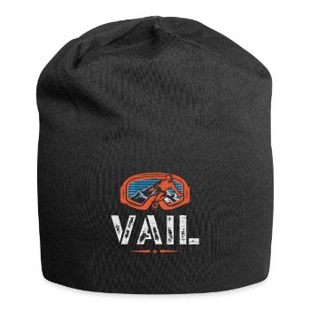 Vail Snowboarding Wintersport Snowboarder Sport - Jersey-Beanie - Schwarz - Vorne
