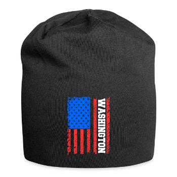 Horizon de Washington - Bonnet en jersey - noir - Devant
