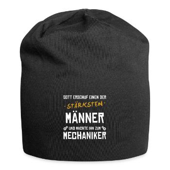 Mechaniker Stärkster Mann Car Technician Auto - Jersey Beanie - black - Front