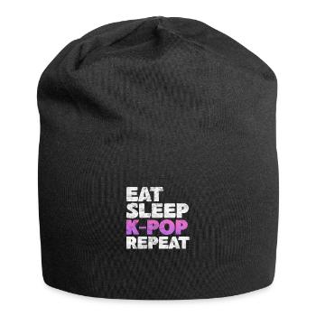 K-Pop Musique Coréenne Pop Corée Kpop Cadeau - Bonnet en jersey - noir - Devant