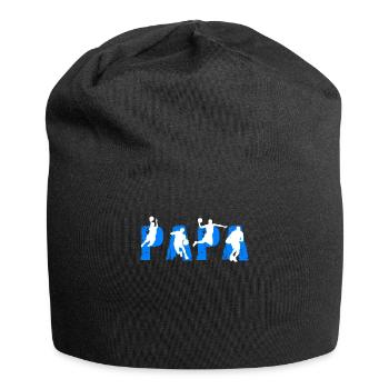 Papa Basketball - Jersey Beanie - black - Front
