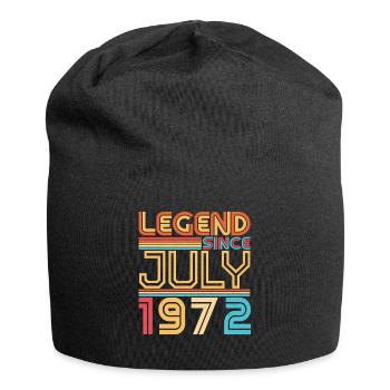 1972 Juli 50 Jahre - Jersey-Beanie - Schwarz - Vorne