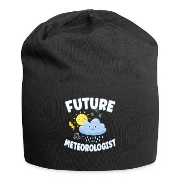 Meteorologist Weather Forecast - Jersey Beanie - black - Front