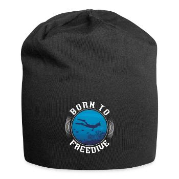 Freediving Freediving Diving Gift - Jersey Beanie - black - Front