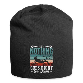Apnée Apnée Plongée Cadeau d’apnée - Bonnet en jersey - noir - Devant