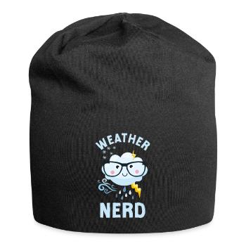 Meteorologist Weather Forecast - Jersey Beanie - black - Front