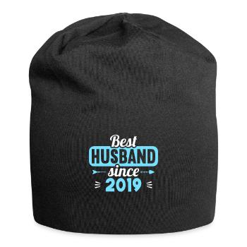 Best Wife Best Husband since 2019 - Jersey Beanie - black - Front