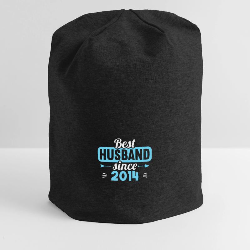 Beste Ehefrau Bester Ehemann seit 2014 Jersey-Beanie