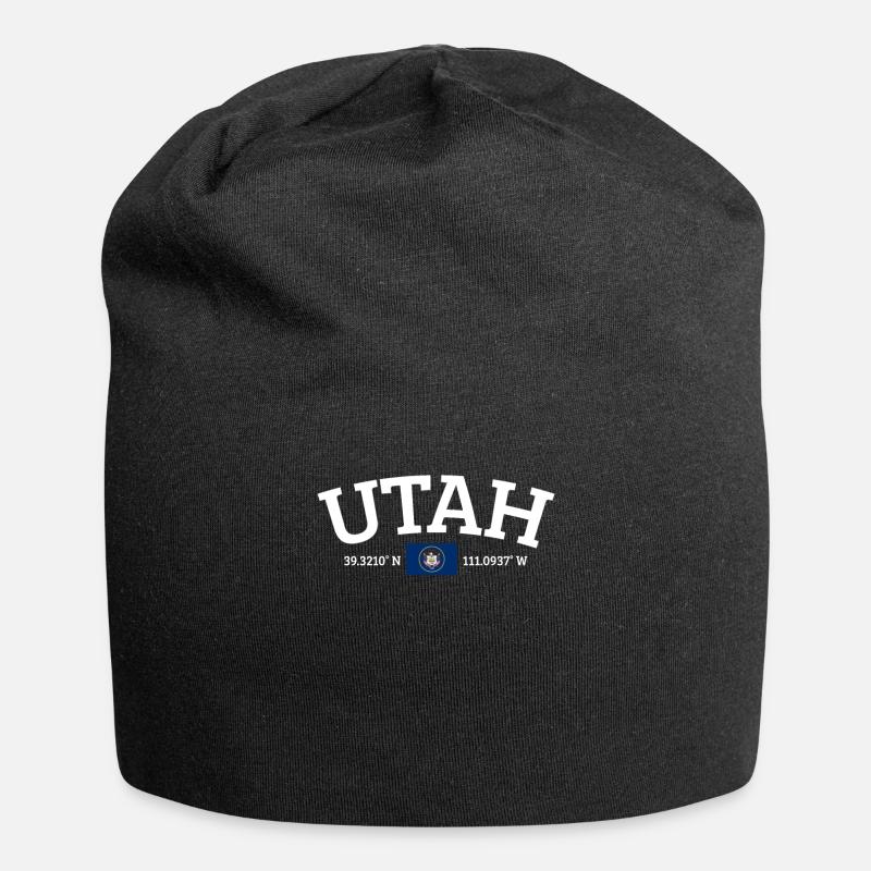 Utah - Jersey-Beanie - Schwarz